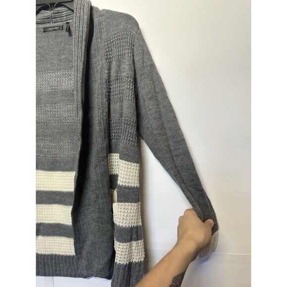 Daisy Fuentes Cardigan Women’s Small Open Front Sweater with Pockets Long Sleeve - Picture 6 of 10